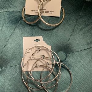 Hoop earring bundle